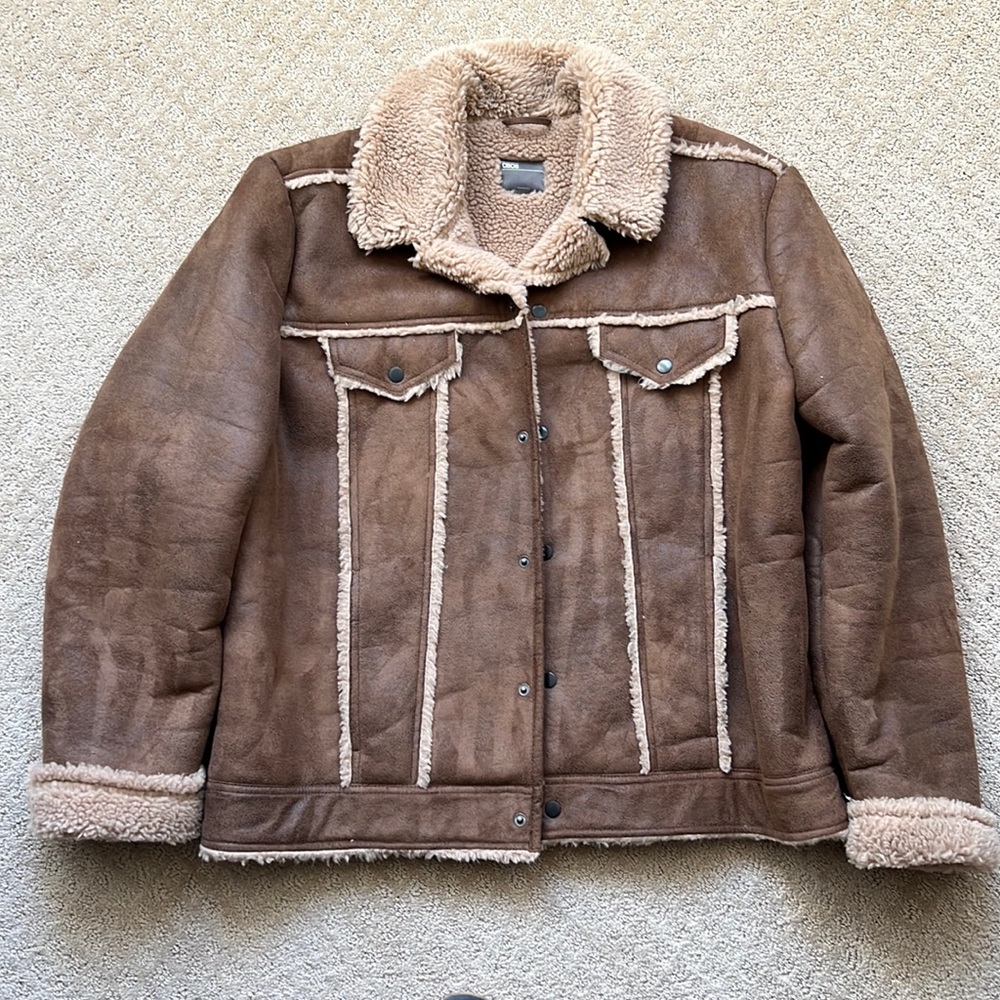 ASOS FAUX Western Shearling Coat. Make an offer!
